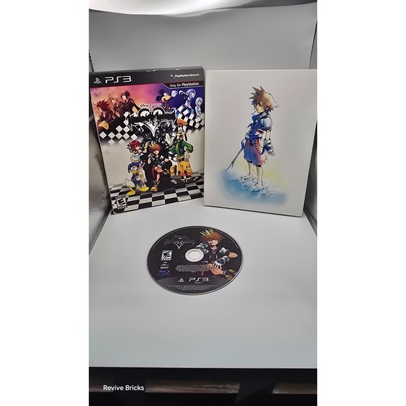 Other - PS3 Kingdom Hearts HD 1.5 Remix Game with Limited Edition Artbook PlayStation 3